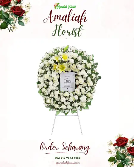 Krans Bunga Duka Marongge